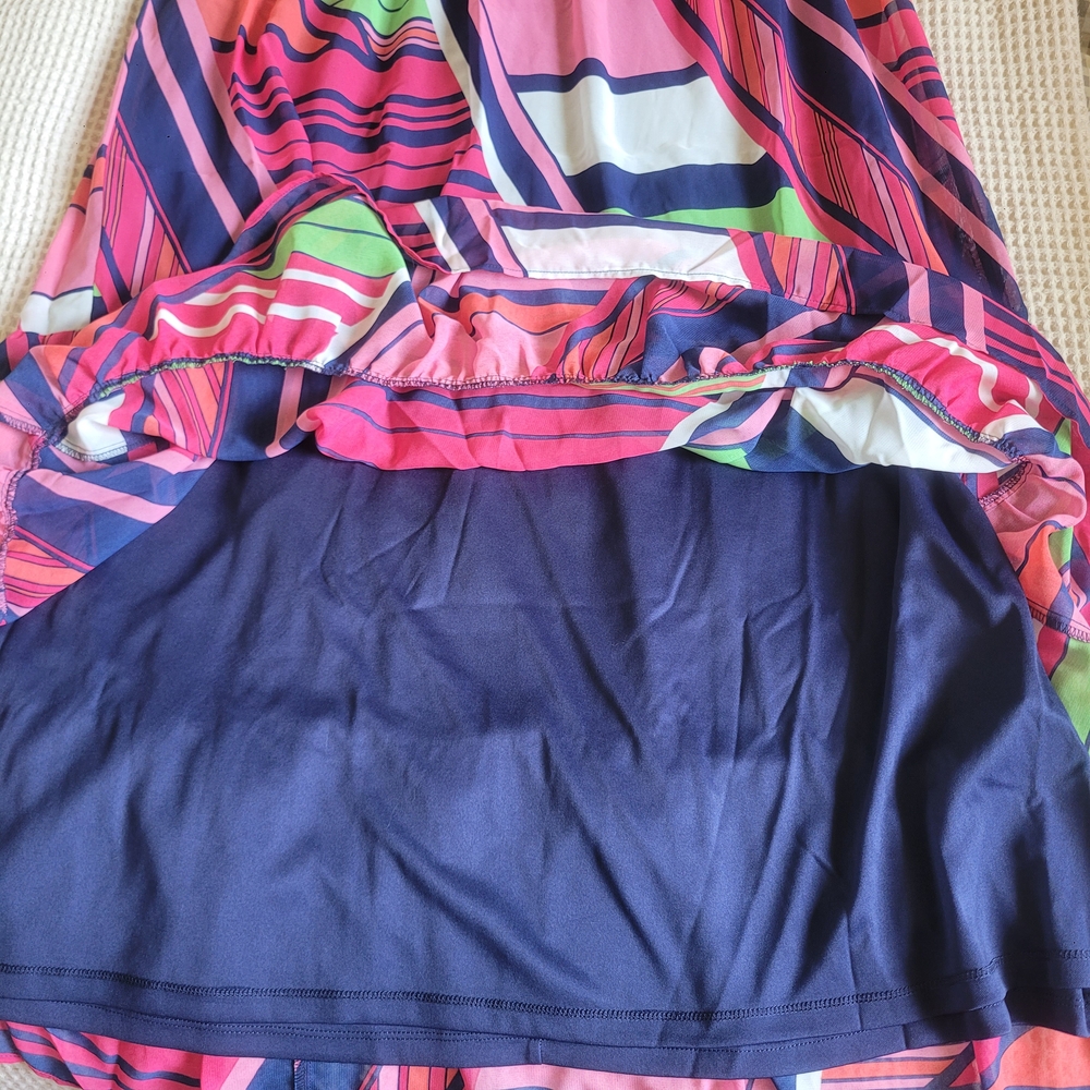 NWT Julia Jordan Vibrant Multicolor Midi Dress Size 16 - Picture 10 of 16